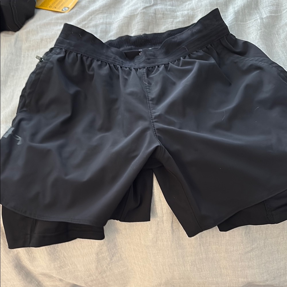 Men's Black Athletic Shorts